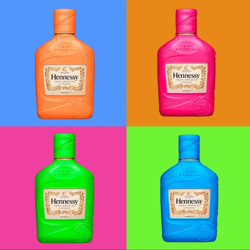 RARE Barbie Pink Hennessy Flask Holder, silicon sleeve, bachelorette, bride